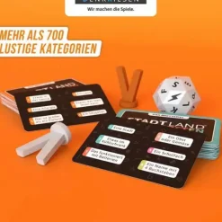 STADT LAND VOLLPFOSTEN® - Das Brettspiel inkl. Jun
