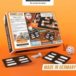 STADT LAND VOLLPFOSTEN® - Das Brettspiel inkl. Jun