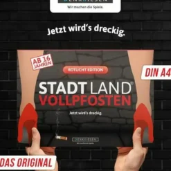 STADT LAND VOLLPFOSTEN® - ROTLICHT EDITION