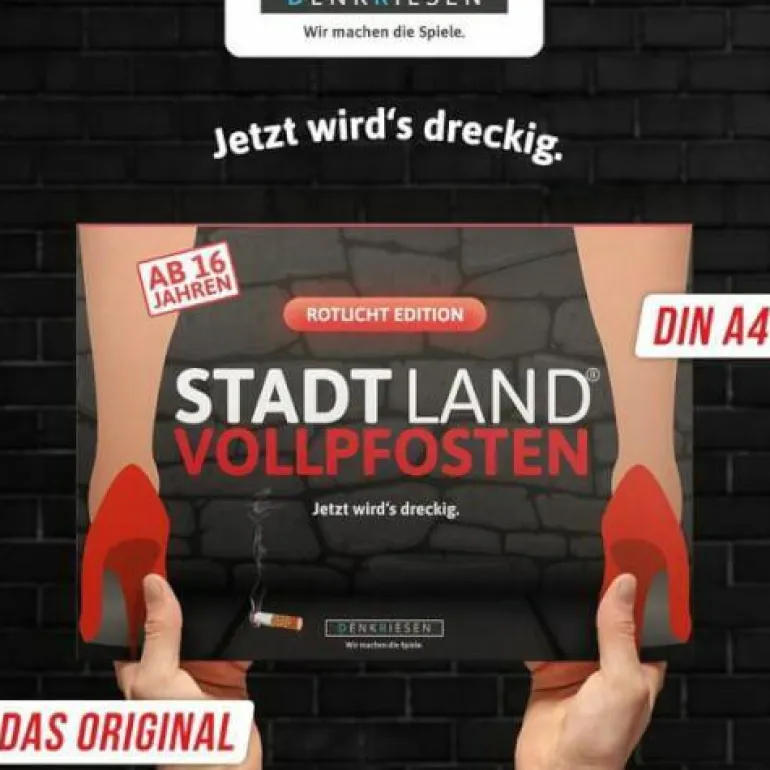 STADT LAND VOLLPFOSTEN® - ROTLICHT EDITION
