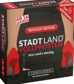 STADT LAND VOLLPFOSTEN® ROTLICHT EDITION Das Karte