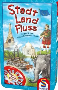 Stadt, Land, Fluss (Metalldose) - Mitbringspiel