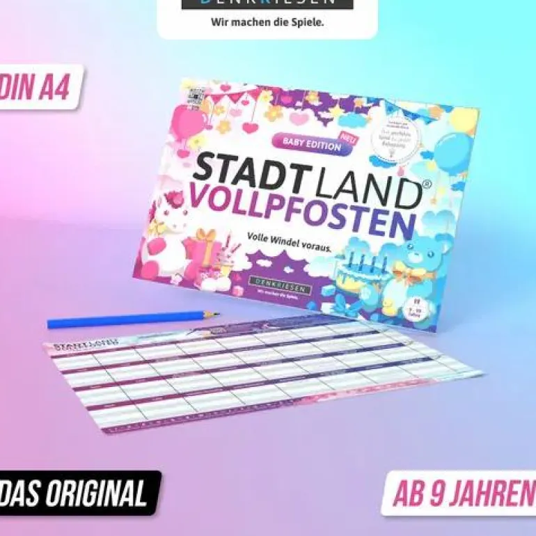 STADT LAND VOLLPFOSTEN® – BABY EDITION "Volle Wind
