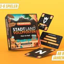 STADT LAND VOLLPFOSTEN® - Das Kartenspiel - Urlaub