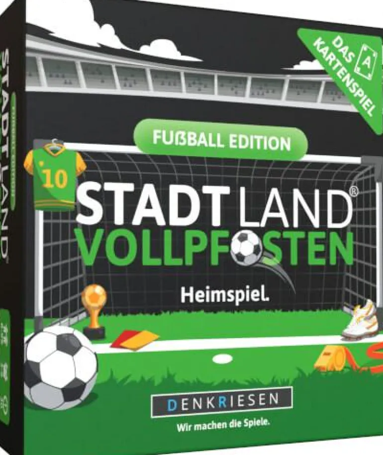 STADT LAND VOLLPFOSTEN® - Das Kartenspiel - Fussba