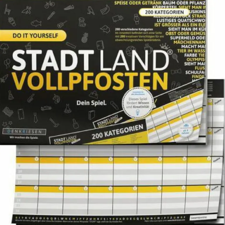 STADT LAND VOLLPFOSTEN® - DO IT YOURSELF EDITION