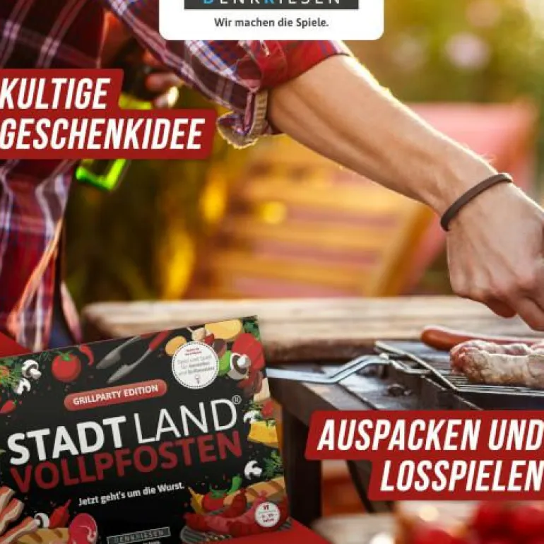 STADT LAND VOLLPFOSTEN® - Grillparty Edition - Jet