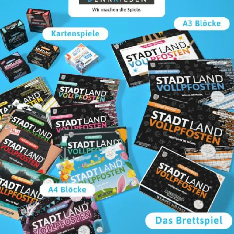STADT LAND VOLLPFOSTEN® - Grillparty Edition - Jet