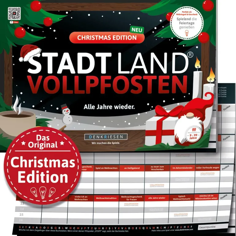 STADT LAND VOLLPFOSTEN® Weihnachtsedition "Alle Ja
