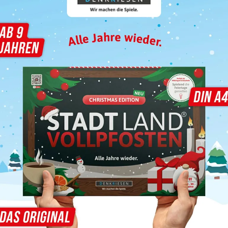 STADT LAND VOLLPFOSTEN® Weihnachtsedition "Alle Ja