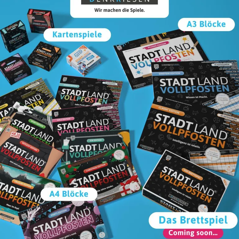 STADT LAND VOLLPFOSTEN® Weihnachtsedition "Alle Ja