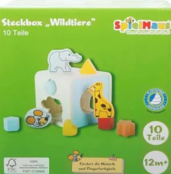 Steckbox Wildtiere 9Teile