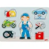 Steckpuzzle Automechaniker