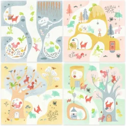 Stempel 3-6: Zu Besuch