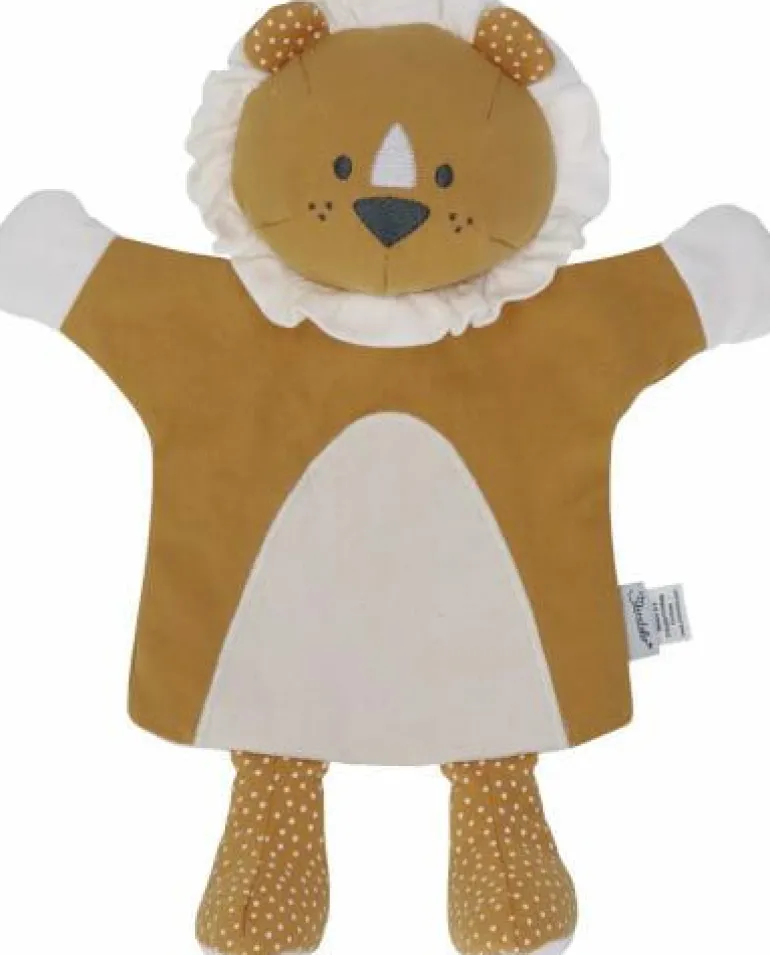 Sterntaler Handpuppe Löwe Lio rost