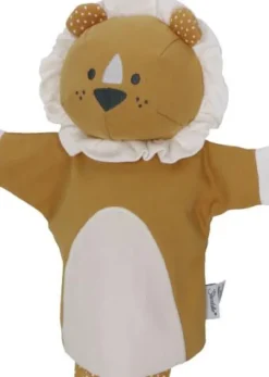 Sterntaler Handpuppe Löwe Lio rost