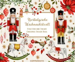 Stickerbuch - Nostalgische Weihnachtswel