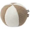 Stoffball mit Glöckchen - Ivory/Biscuit