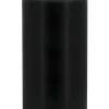 Stumpenkerze LED Echtwachs winter black smooth,10x