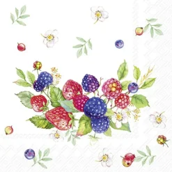 SUMMER BERRIES WREATH Cocktail-Servietten C1037600