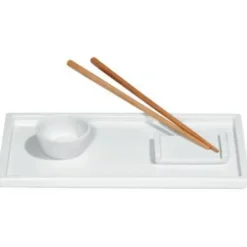 Sushi-Set 4 teilig Form MEISSEN® Cosmopolitan Weis