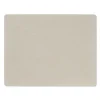 Table Mat Square L Corduroy Oyster White