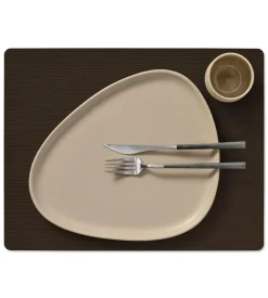 Table Mat Square L Corduroy Hazel