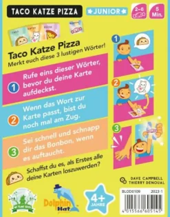 Taco Katze Pizza Junior