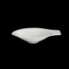 Tapas Schale oval 13,5 cm Asia Line Weiss Fine Bon