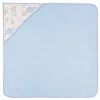 TARA Badetuch mit Kapuze 80x80 blau
