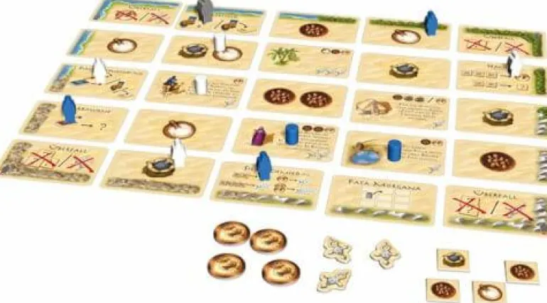 Targi - Hitziges Spiel für Zwei um Datteln, Salz u