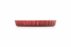 Tarteform 28 cm Kirschrot