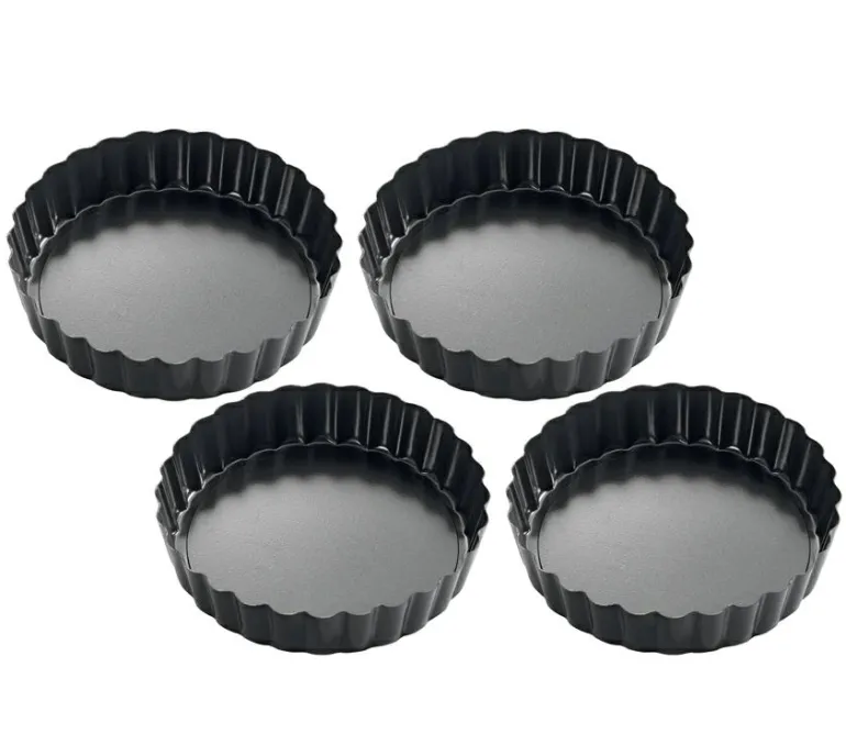 Tarteletteformen rund, 4er-Set