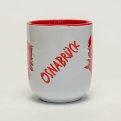Tasse Curved Osnabrück Rathaus scratch rot