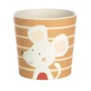 Tasse Maus gelb