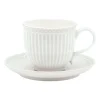 Tasse & Untertasse white Alice