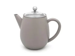 Teekanne Duet Eva 1,1L grau