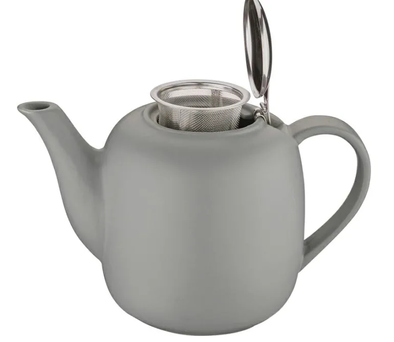 Teekanne LONDON, 1,5 L grau