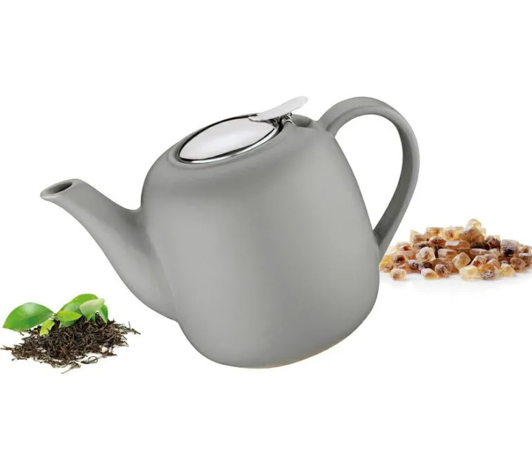 Teekanne LONDON, 1,5 L grau