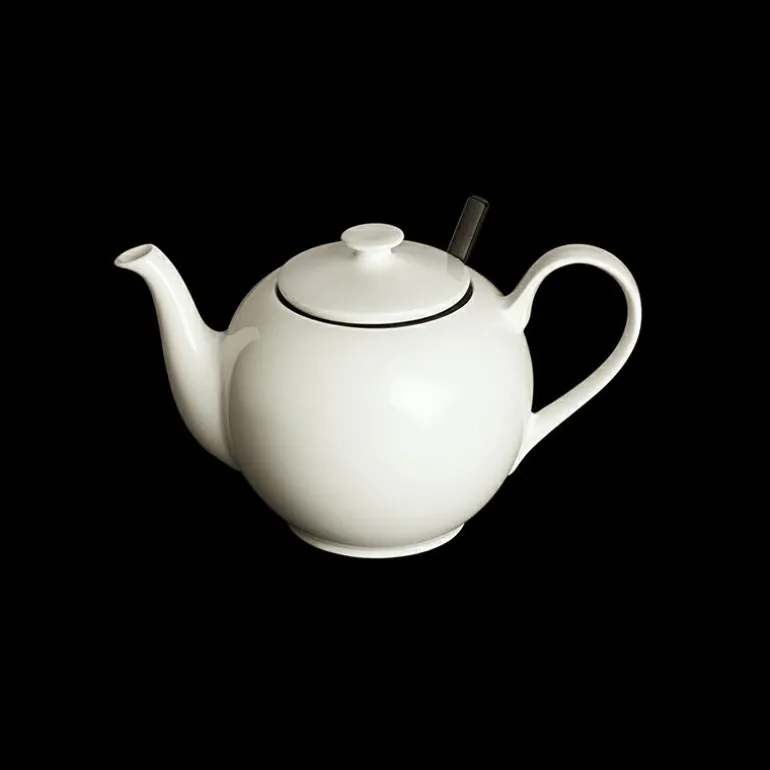 Teekanne 0,45 l Hotel Weiß Fine Bone China