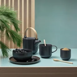 Teekanne mit Holzgriff, kuro 1,0 L