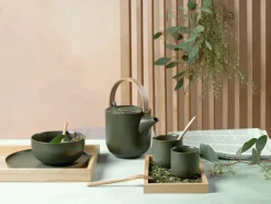 Teekanne mit Holzgriff, nori 600ml