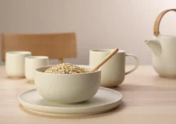 Teekanne mit Holzgriff, sencha 600ml