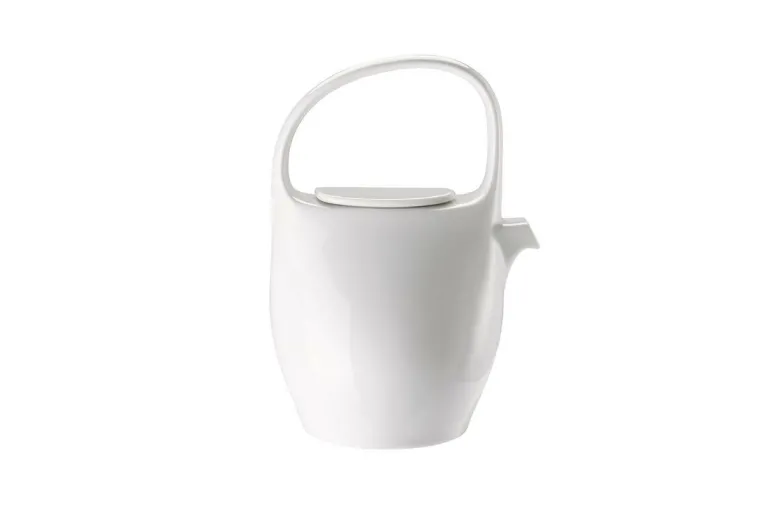 Teekanne, 6 Pers., 1,30 l, Junto / Weiß