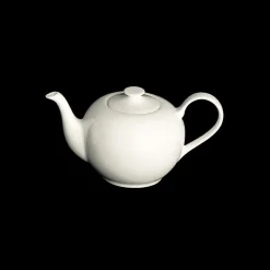 Teekanne rund 0,40 l Classic Weiss Fine Bone China