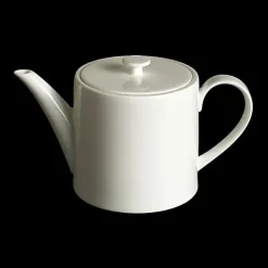 Teekanne zylindrisch 1,30 l Weiss Fine Bone China