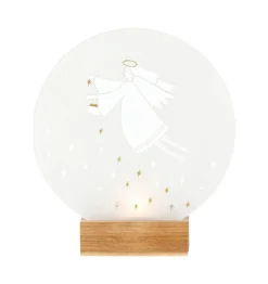 Teelicht „Engel", Ø15cm H17cm