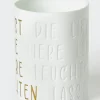 Teelichthalter Lasst Die Liebe Leuchten D7cm H9cm