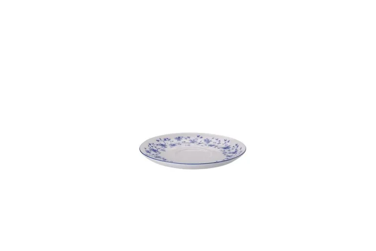 Tee-Untertasse, 15 cm, Form 1382 / Blaublüten (Arz