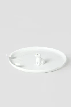 Teller,, Hund "D.17cm H.4cm